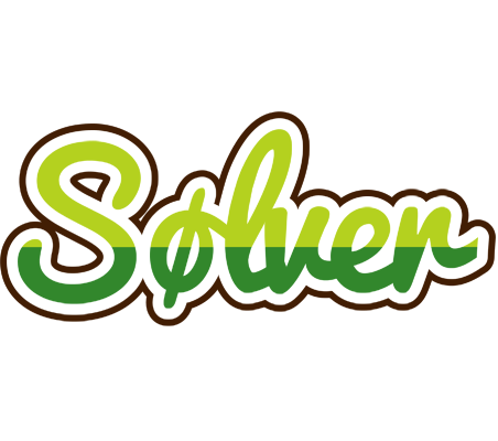 Sølver golfing logo