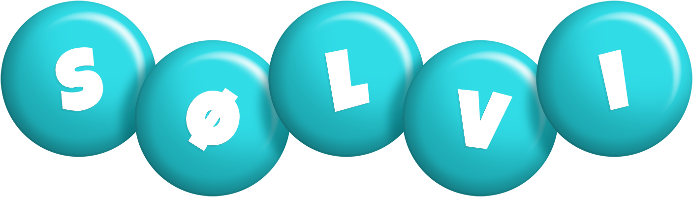 Sølvi candy-azur logo