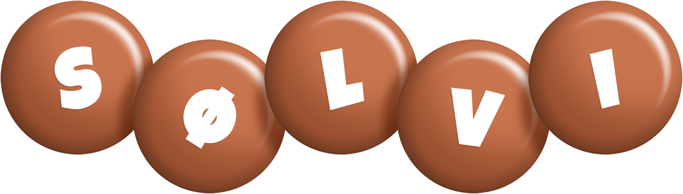 Sølvi candy-brown logo
