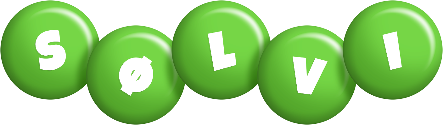 Sølvi candy-green logo