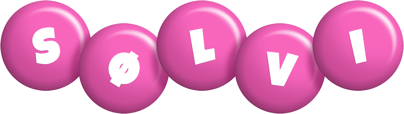 Sølvi candy-pink logo