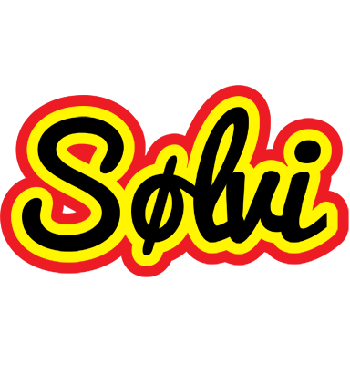 Sølvi flaming logo
