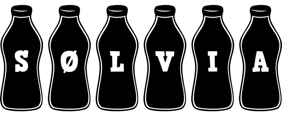 Sølvia bottle logo
