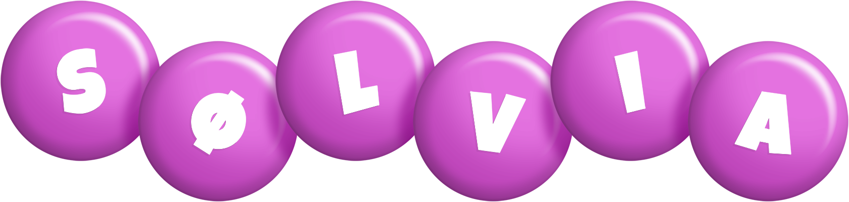 Sølvia candy-purple logo