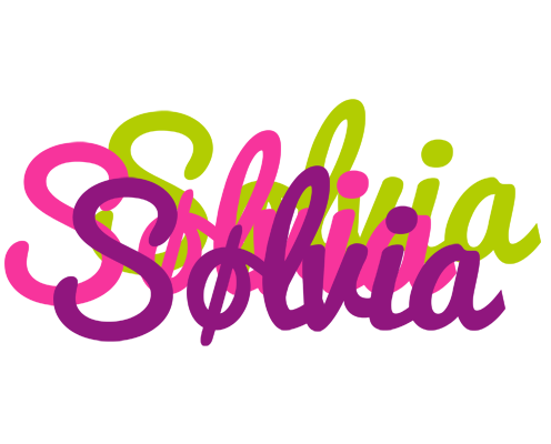 Sølvia flowers logo