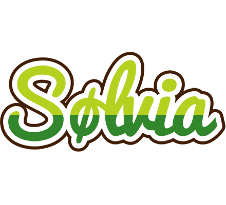 Sølvia golfing logo