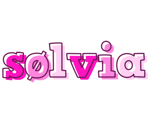 Sølvia hello logo
