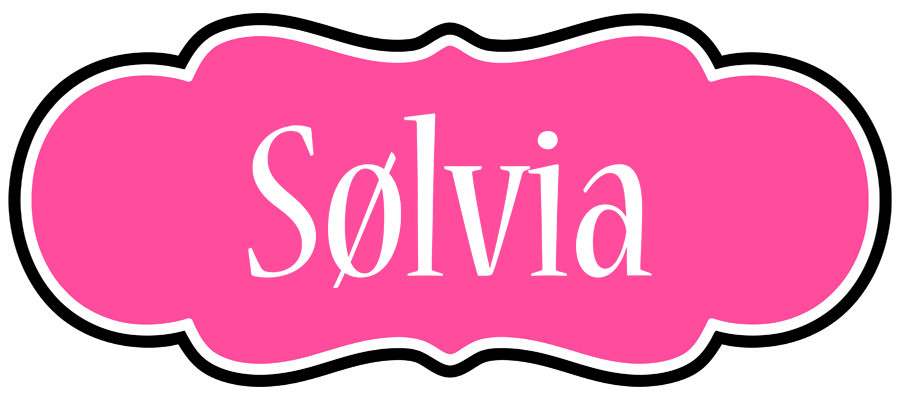 Sølvia invitation logo