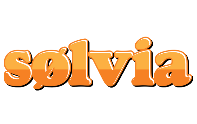 Sølvia orange logo
