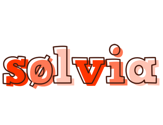 Sølvia paint logo