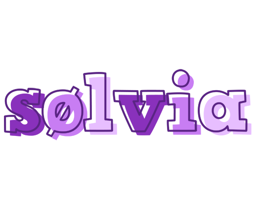 Sølvia sensual logo