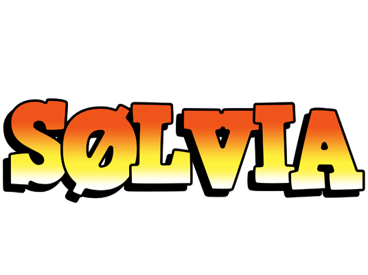 Sølvia sunset logo