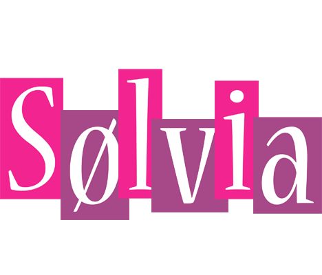 Sølvia whine logo