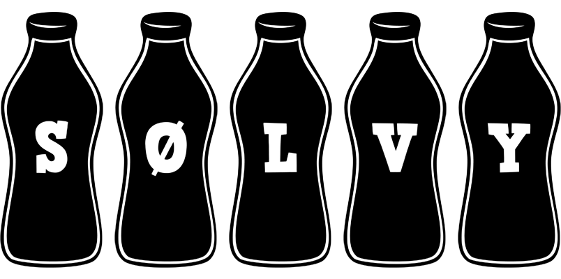 Sølvy bottle logo