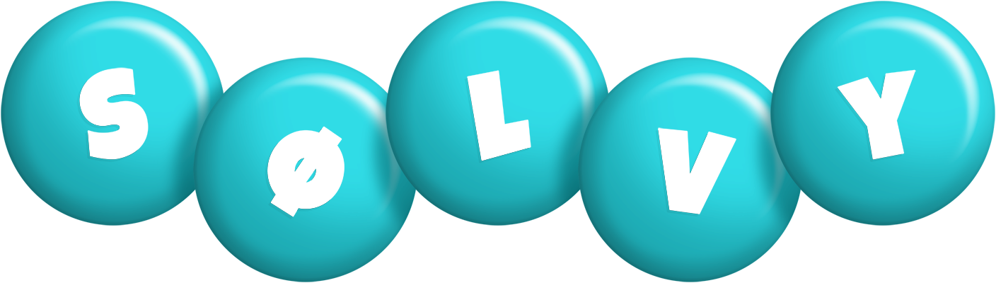 Sølvy candy-azur logo