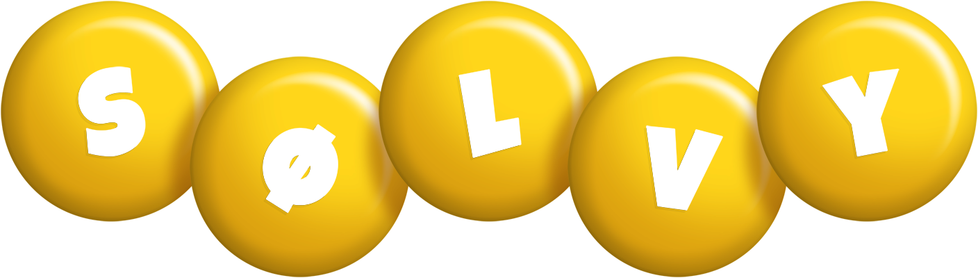 Sølvy candy-yellow logo