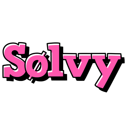 Sølvy girlish logo