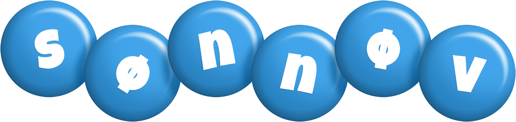 Sønnøv candy-blue logo