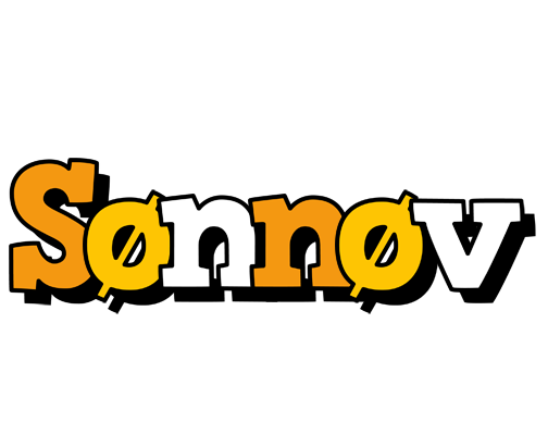 Sønnøv cartoon logo