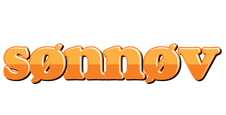 Sønnøv orange logo