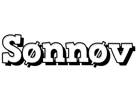 Sønnøv snowing logo