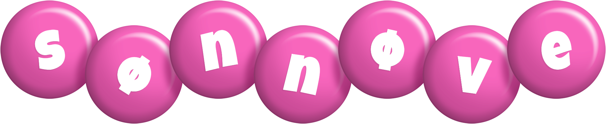 Sønnøve candy-pink logo