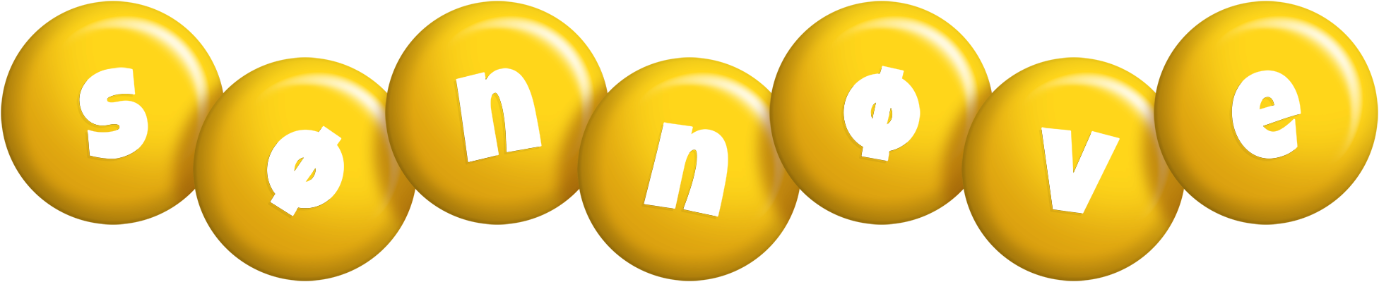 Sønnøve candy-yellow logo