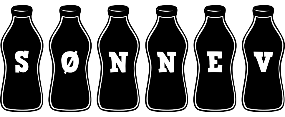 Sønnev bottle logo