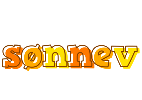 Sønnev desert logo