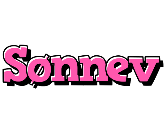 Sønnev girlish logo
