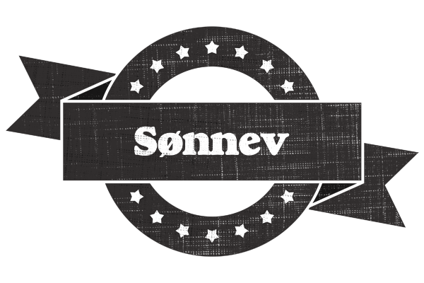 Sønnev grunge logo