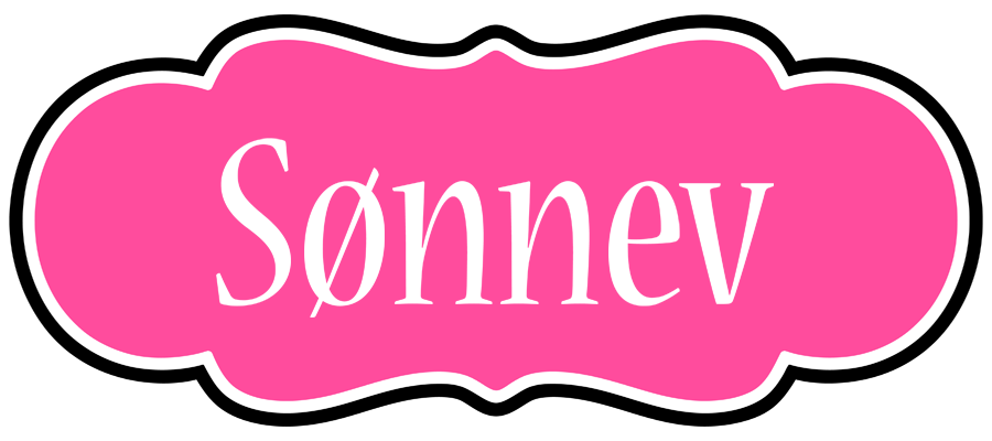 Sønnev invitation logo