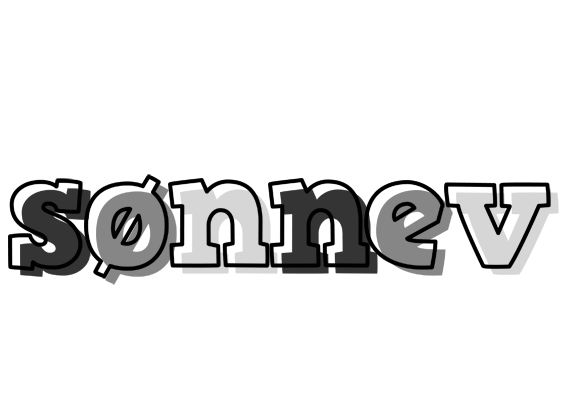Sønnev night logo