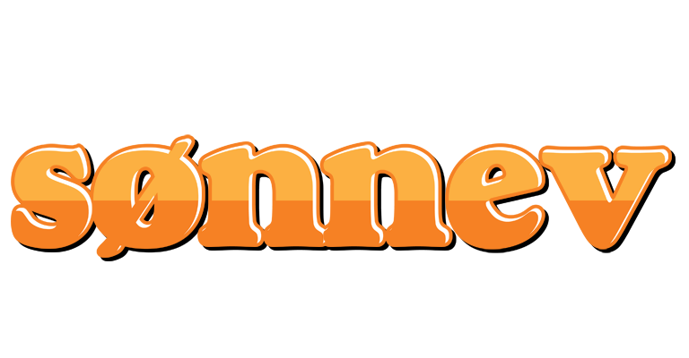 Sønnev orange logo