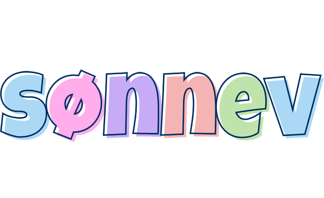 Sønnev pastel logo