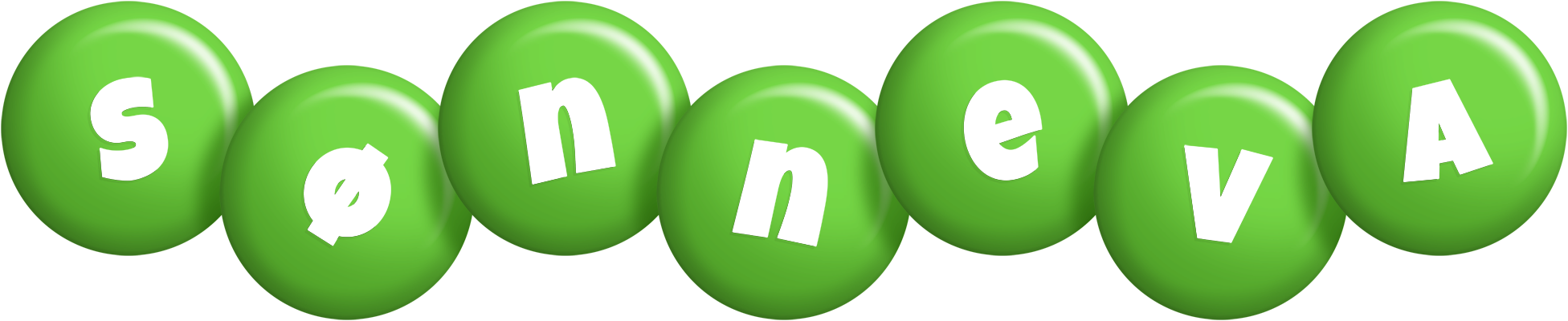 Sønneva candy-green logo