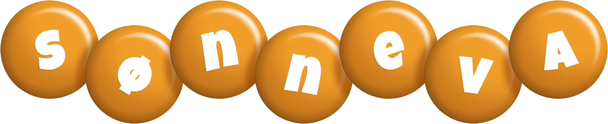 Sønneva candy-orange logo