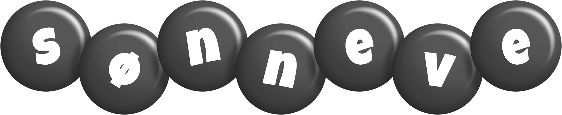 Sønneve candy-black logo