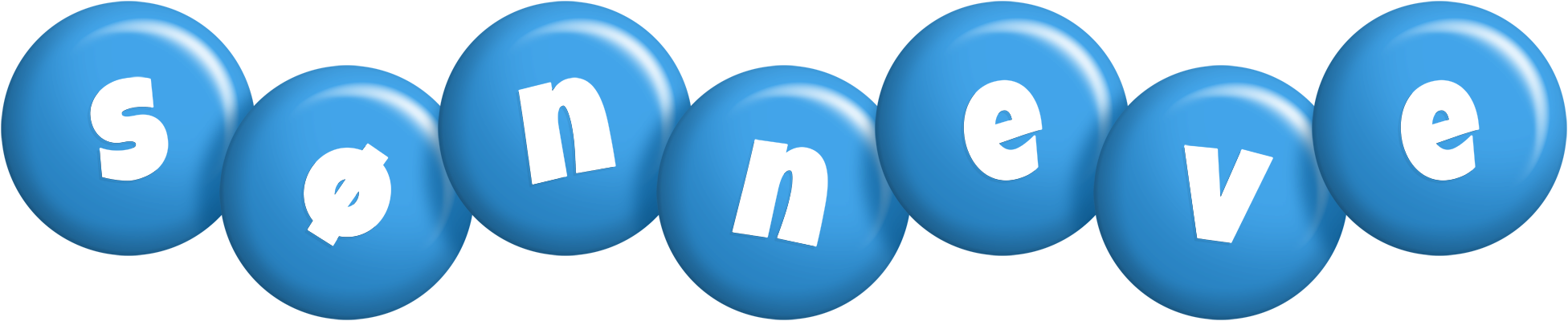Sønneve candy-blue logo