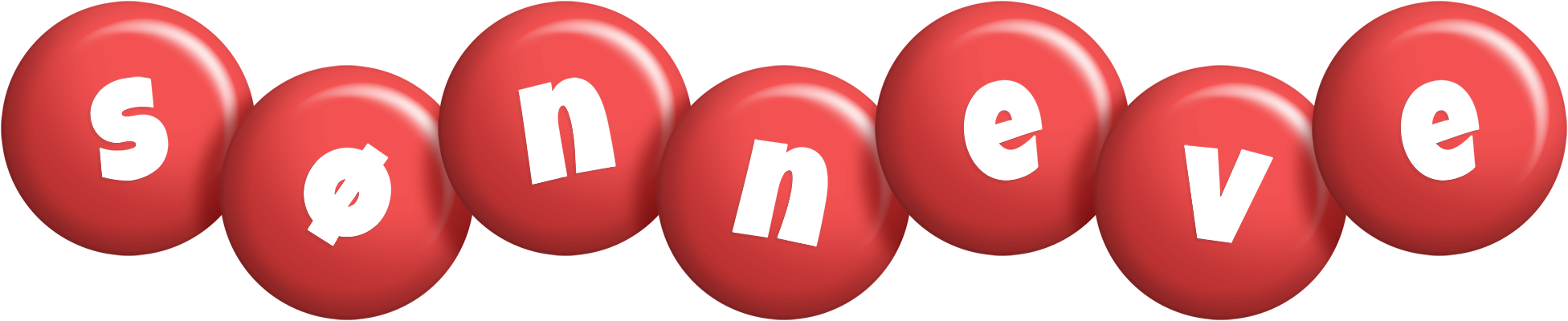 Sønneve candy-red logo