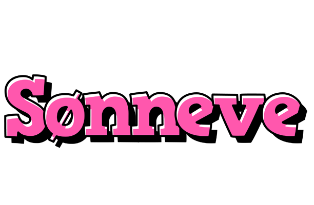 Sønneve girlish logo
