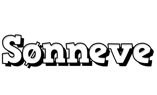 Sønneve snowing logo