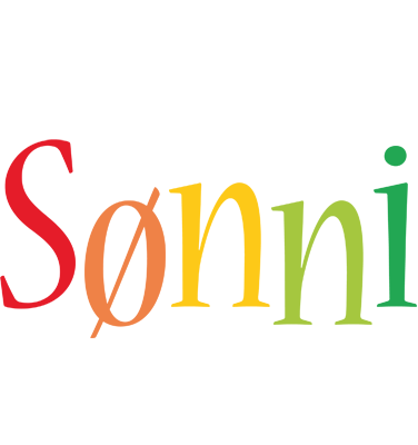 Sønni birthday logo
