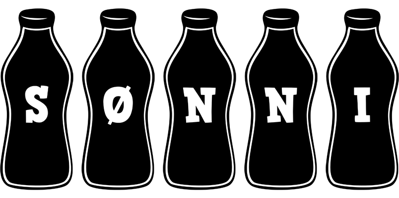 Sønni bottle logo