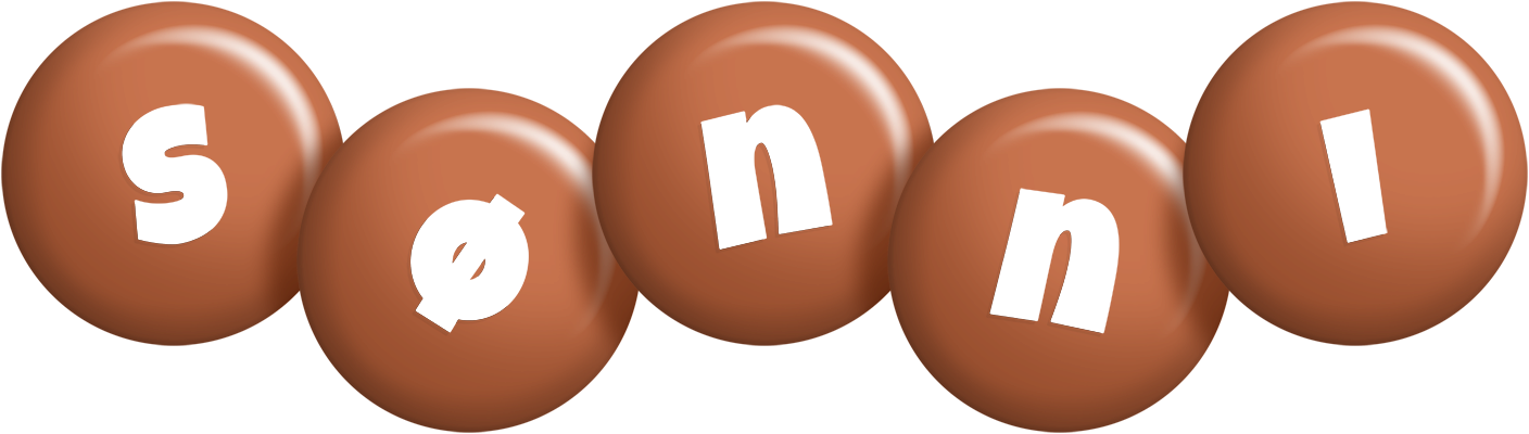 Sønni candy-brown logo