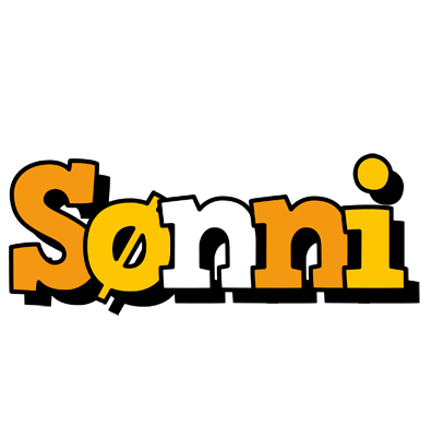 Sønni cartoon logo