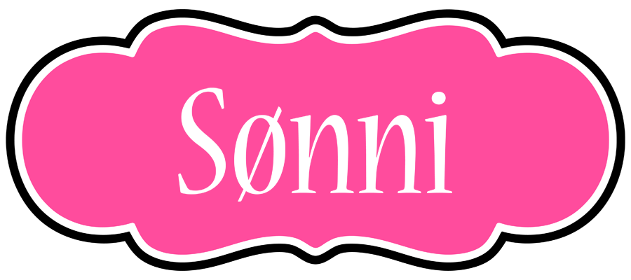 Sønni invitation logo
