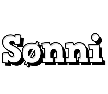Sønni snowing logo