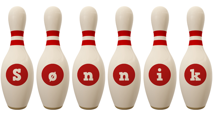Sønnik bowling-pin logo