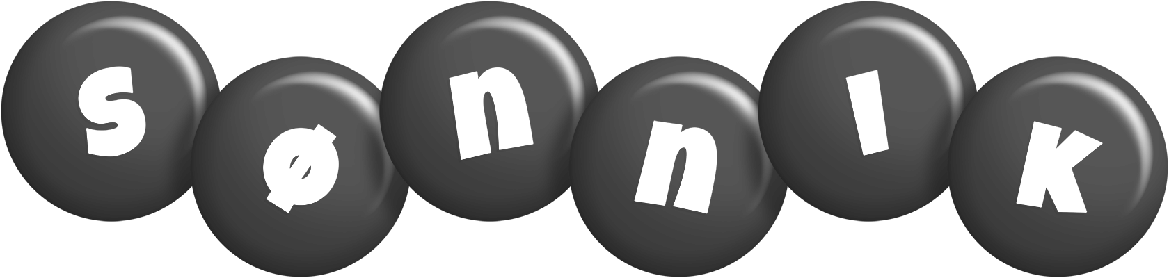 Sønnik candy-black logo